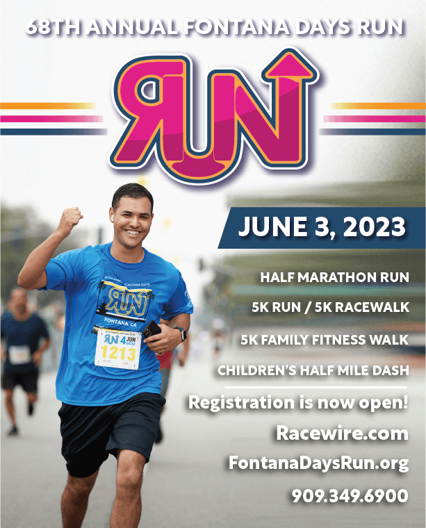 June 3, 2023 Fontana 1/2 Marathon